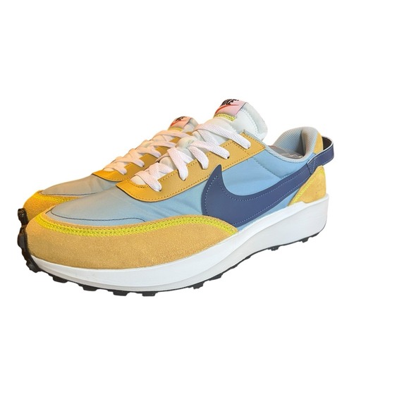 Nike Waffle One Men's Blue Sanded Gold Shoes Size 13 - Picture 1 of 16